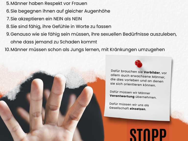 Sensibilisierungsaktion Klausen- Int. Tag gegen Gewalt an Frauen