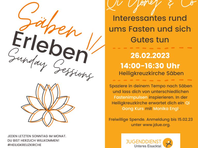 Säben erleben. Qi Gong