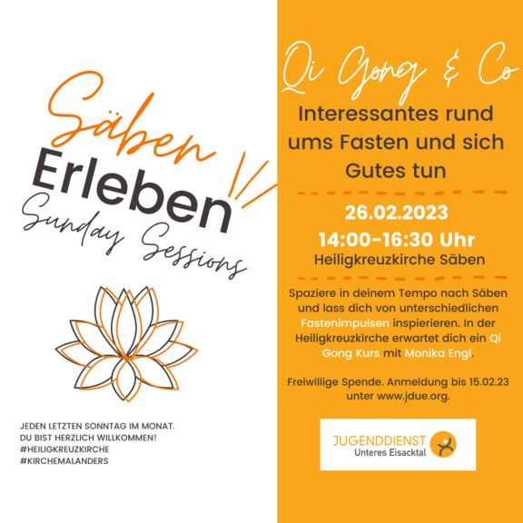 Säben erleben. Qi Gong