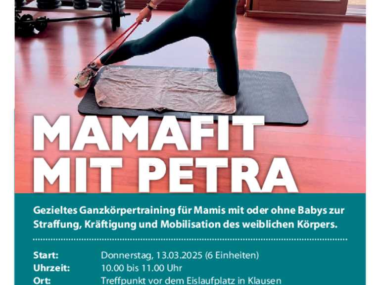 Mamma in forma con Petra