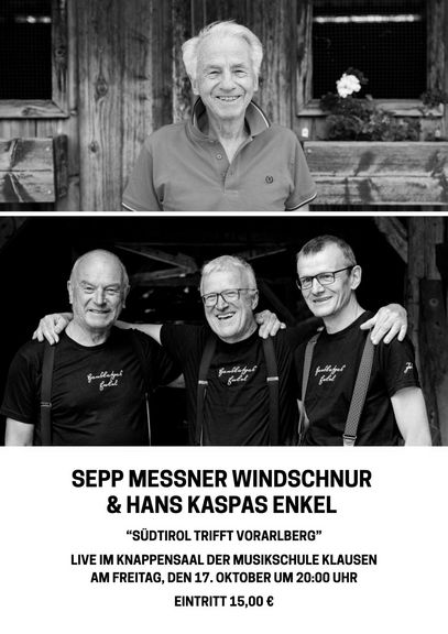 Sepp Messner Windschnur e Hans Kaspas Enkel