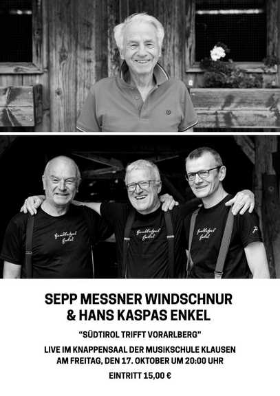 Sepp Messner Windschnur und Hans Kaspas Enkel