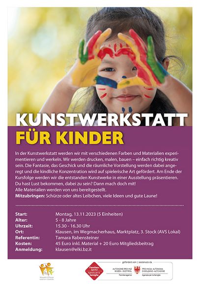 Kunstwerkstatt für Kinder