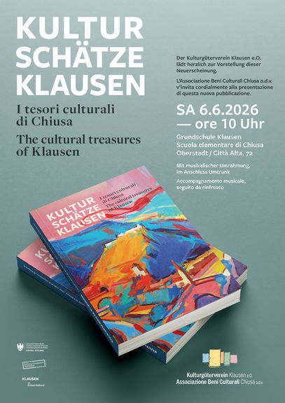 Präsentation der Neuerscheinung „Kulturschätze Klausen“