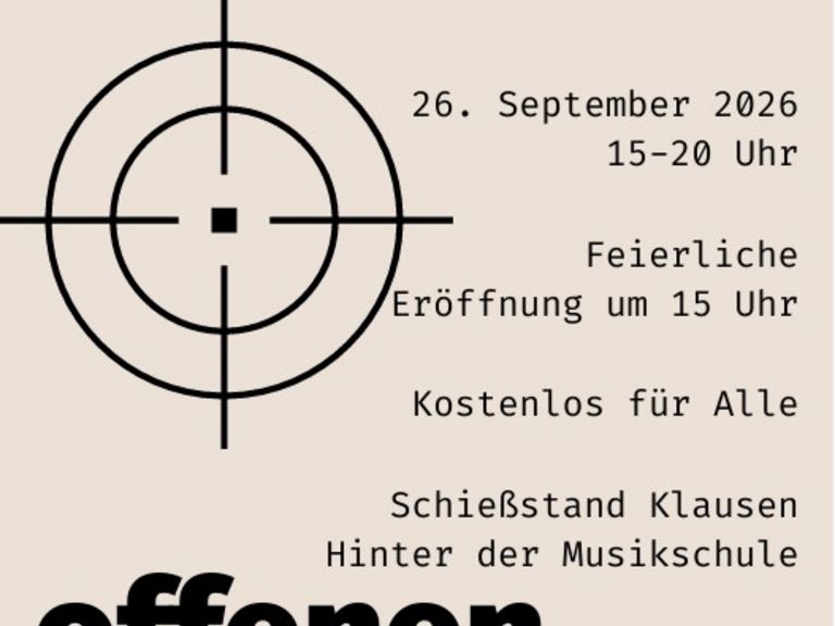 Tag der offenen Tür - schießstand Klausen