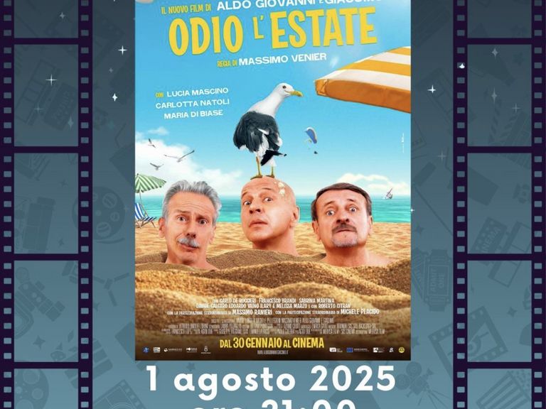 Il CINEMA SOTTO LE STELLE presenta il film ODIO L´ESTATE