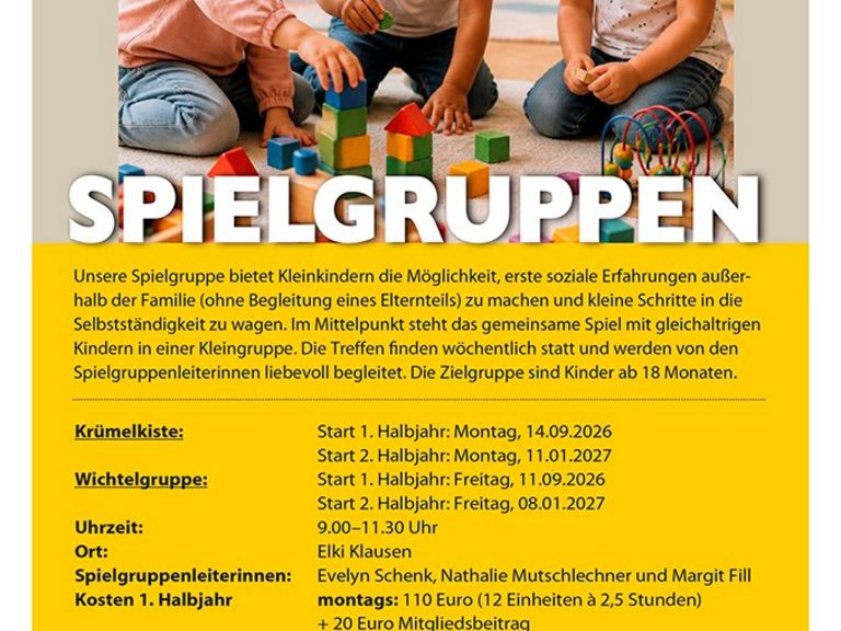 Spielgruppen