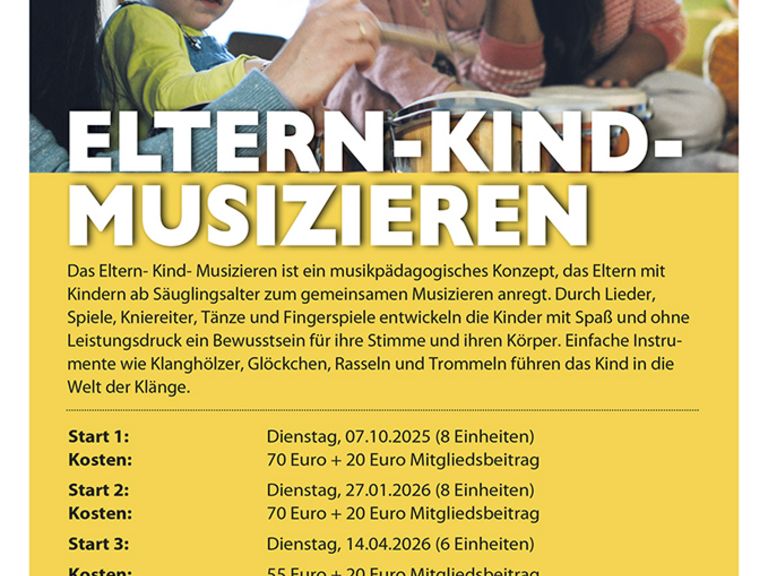 Eltern-Kind-Musizieren
