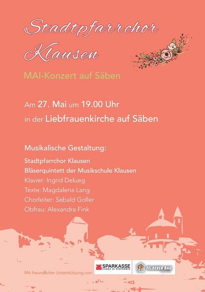 Mai-Konzert in Liebfrauenkirche auf Säben