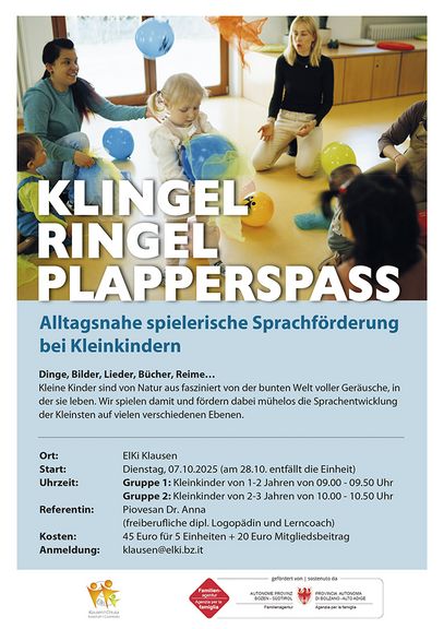 Klingel – Ringel - Plapperspaß