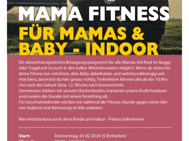 Mama Fitness für Mamas & Baby - Indoor