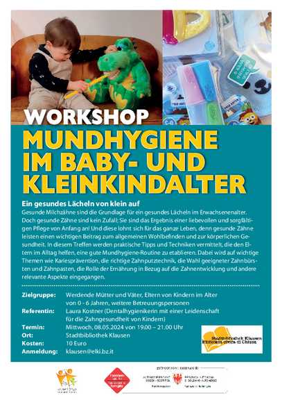Workshop: Mundhygiene im Baby- und Kleinkindalter 