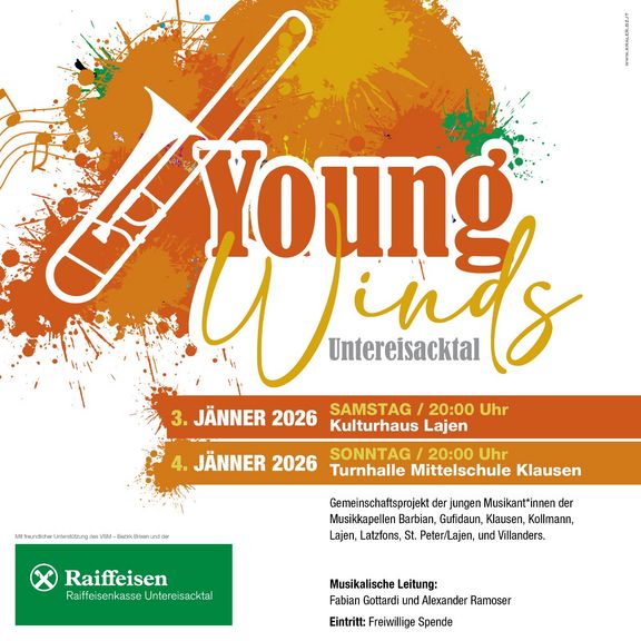 Young Winds Bassa Valle Isarco