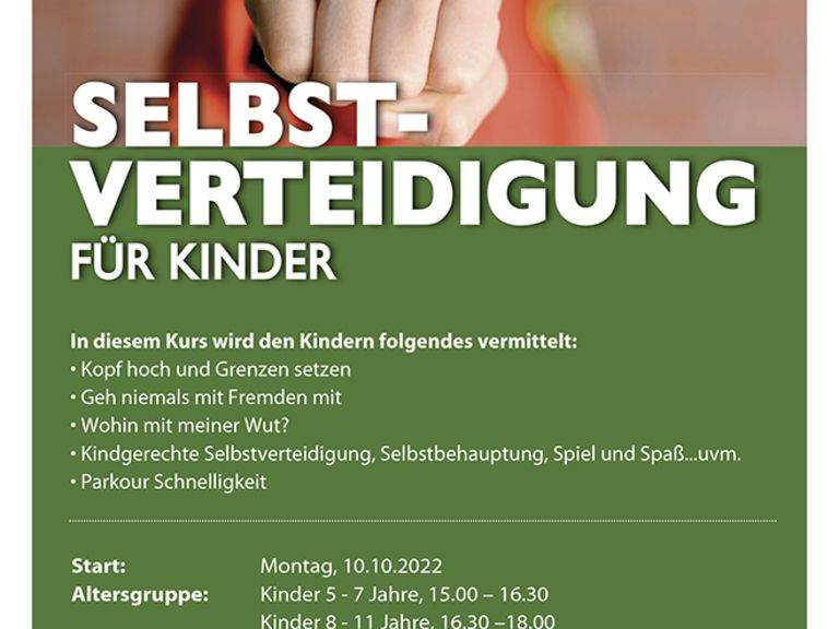 Selbst-Verteidigung für Kinder