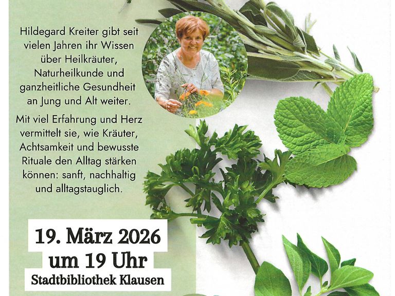 Wach im Kopf, beweglich im Leben, kraftvoll im Körper mit Hildegard Kreiter