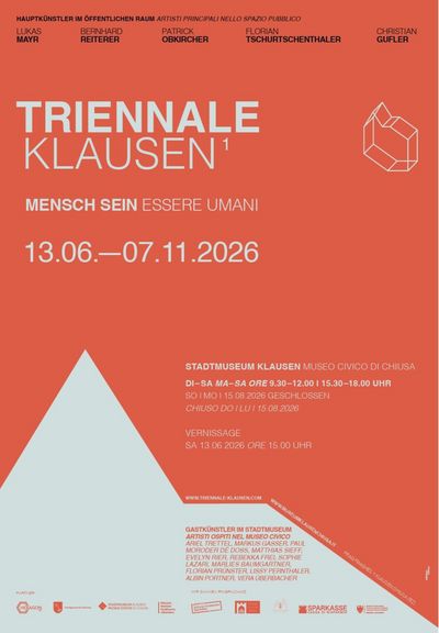 Triennale Klausen 2026 – Edition 1  MENSCH SEIN 