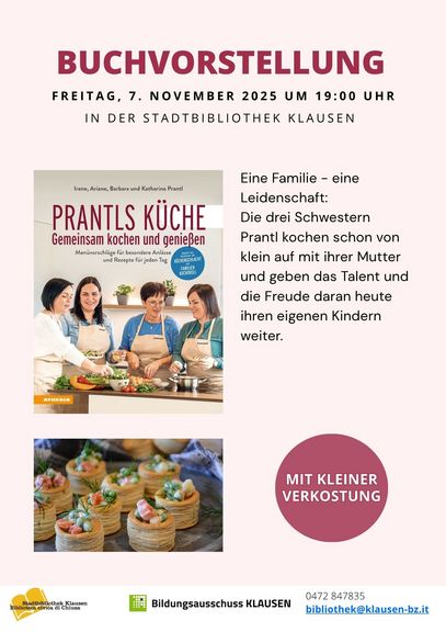Buchvorstellung - Prantls Küche