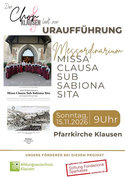 URAUFFÜHRUNG MESS-ORDINARIUM