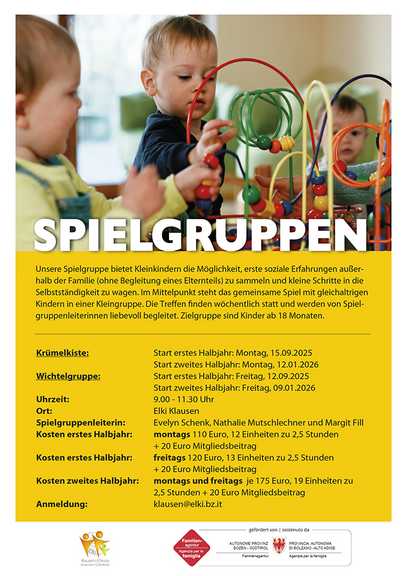 Spielgruppen