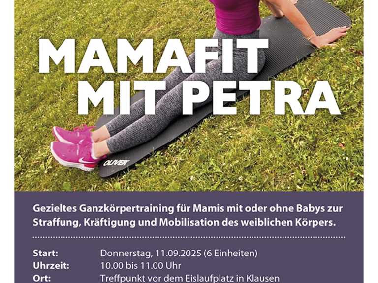 Mamma in forma con Petra