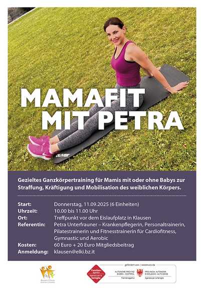 Mamma in forma con Petra
