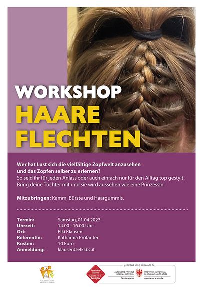 Haare flechten