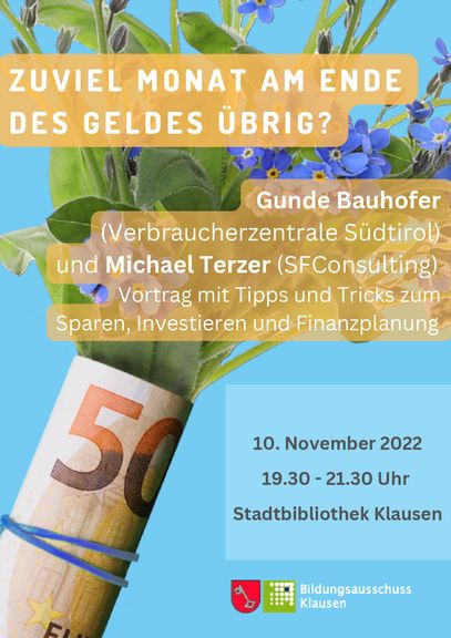 Zuviel Monat am Ende des Geldes übrig?