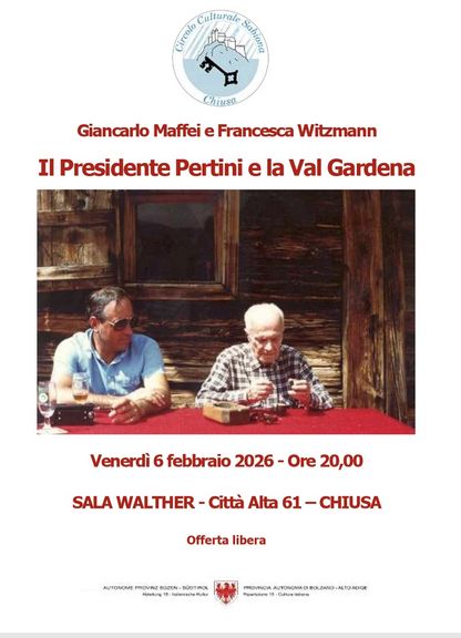 Le vacanze in Val Gardena del Presidente della Repubblica Sandro Pertini 