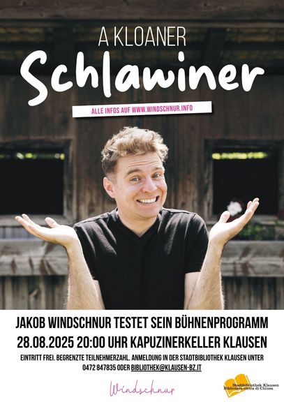 Try Out-Comedy-Abend: Jakob Windschnur testet sein Bühnenprogramm