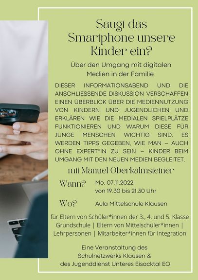 Saugt das Smartphone unsere Kinder ein?
