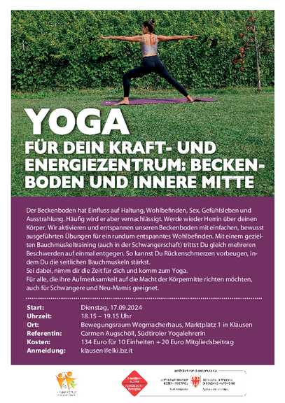 Yoga für dein Kraft- und Energiezentrum: Beckenboden und innere Mitte