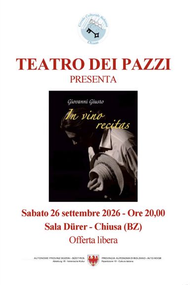IN VINO RECITAS