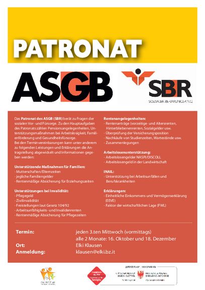 Patronato dell’ASBG