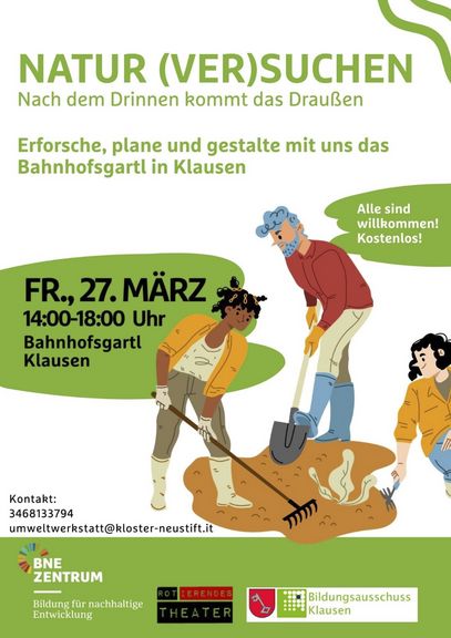 Aktionstag Umweltwerkstatt Bahnhofsgarten