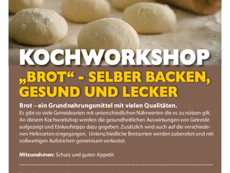 Workshop: „ Fare il pane“