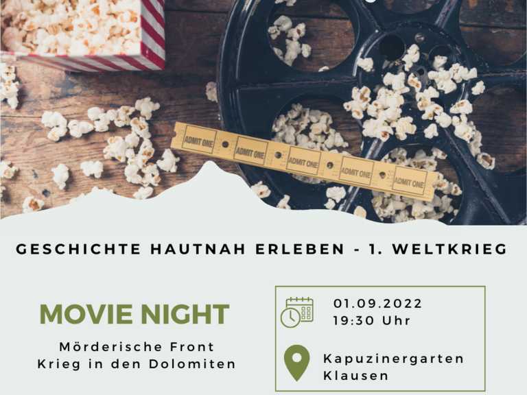 Movie Night: Krieg in den Dolomiten