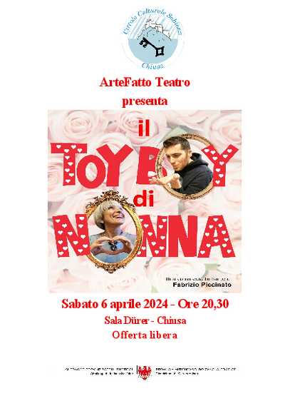 Rappresentazione teatrale IL TOY BOY DI NONNA