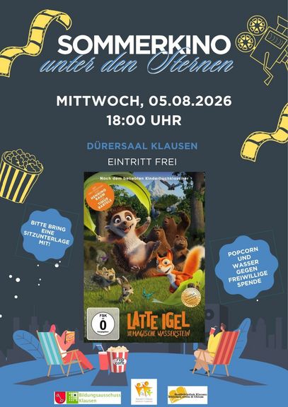 Sommerkino: Latte Igel und der magische Wasserstein