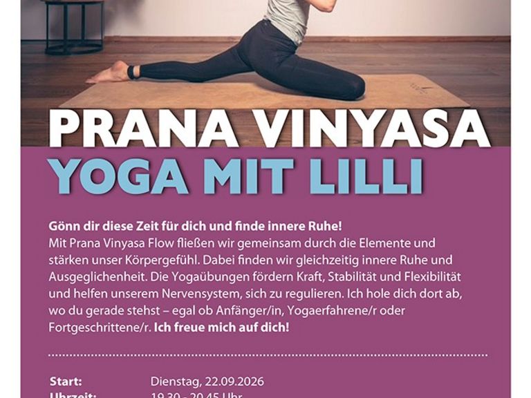 Prana Vinyasa – Yoga con Lilli