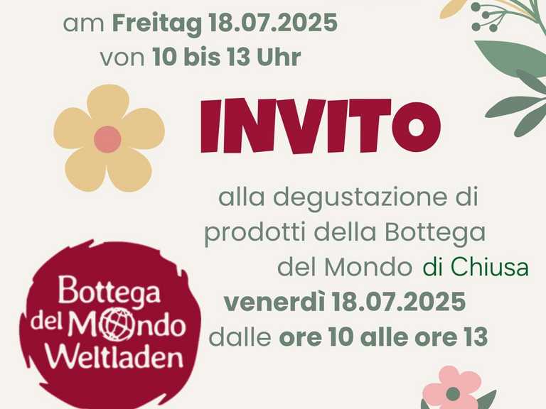 Degustazione di prodotti 