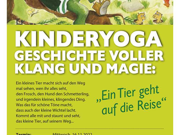 Kinderyoga - Geschichte voller Klang und Magie