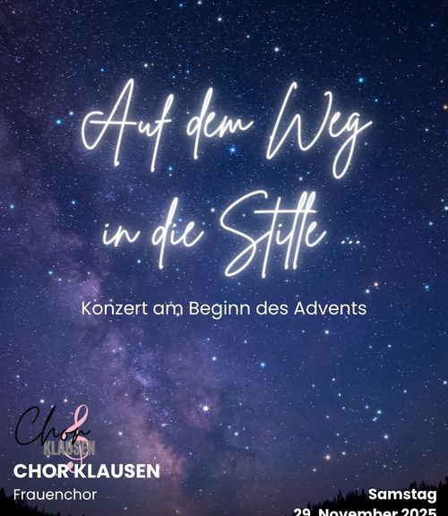 Konzert 'Auf dem Weg in die Stille'