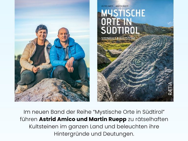 Erstpräsentation: Mystische Orte in Südtirol. Steinkult und Kultsteine