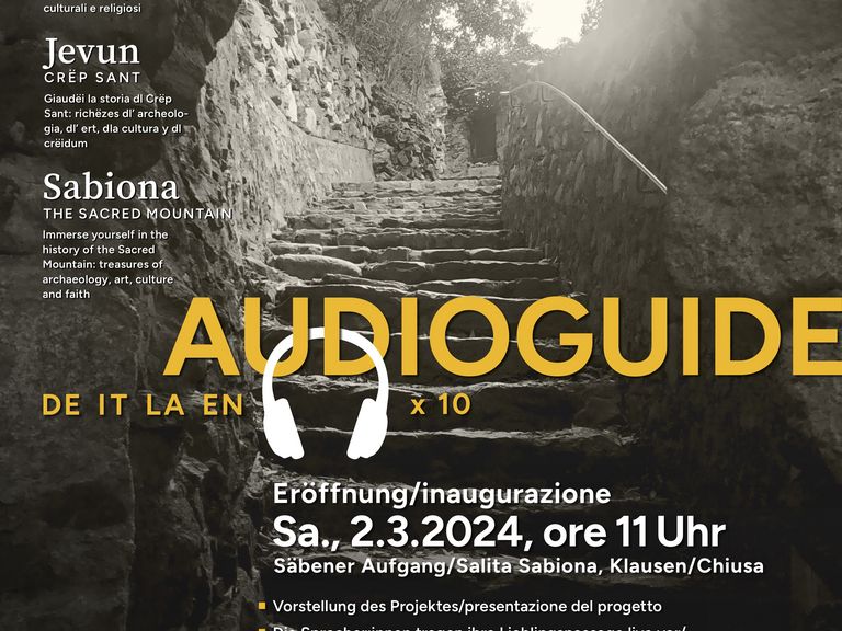 Einladung zur Eröffnung Projekt "Säben - Heiliger Berg"