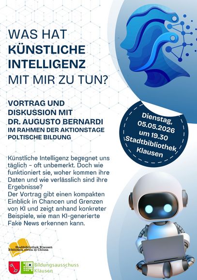 Vortrag: Was hat Künstliche Intelligenz mit mir zu tun?