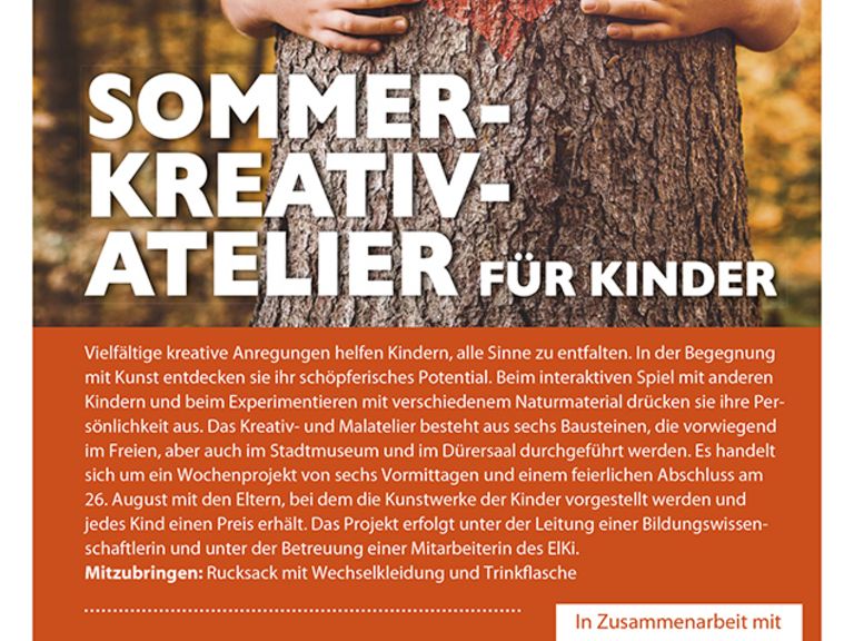 Sommerkreativ-Atelier für Kinder