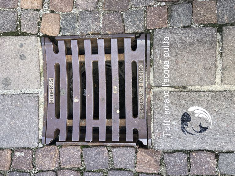 „Alle lieben sauberes Wasser“ Gully Aktion 