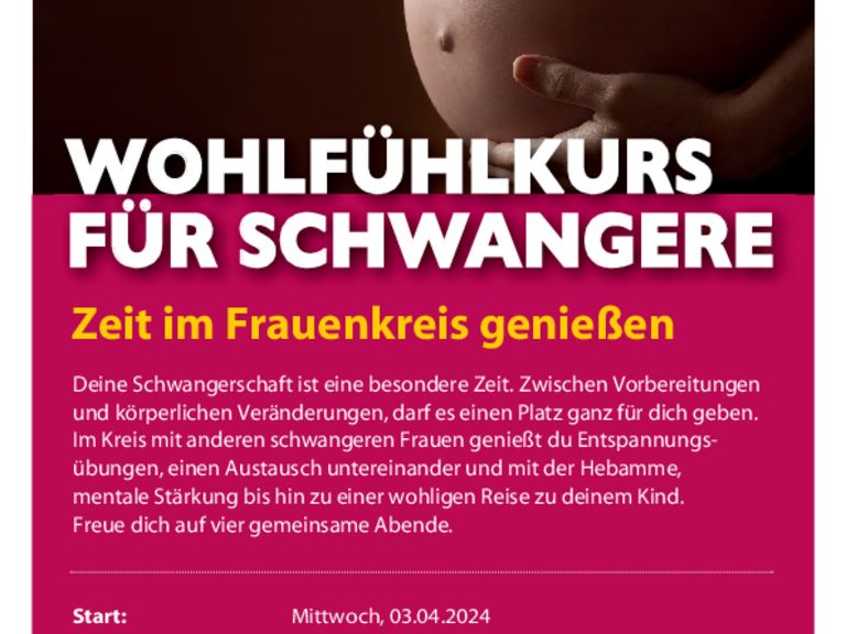 Wohlfühlkurs für Schwangere – Zeit im Frauenkreis genießen