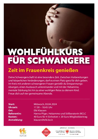 Wohlfühlkurs für Schwangere – Zeit im Frauenkreis genießen