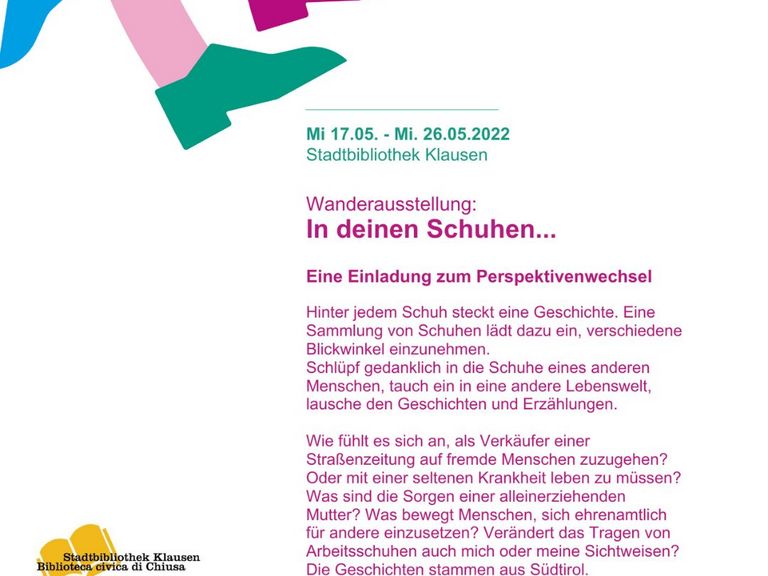 Mostra itinerante: Camminare nelle scarpe altrui